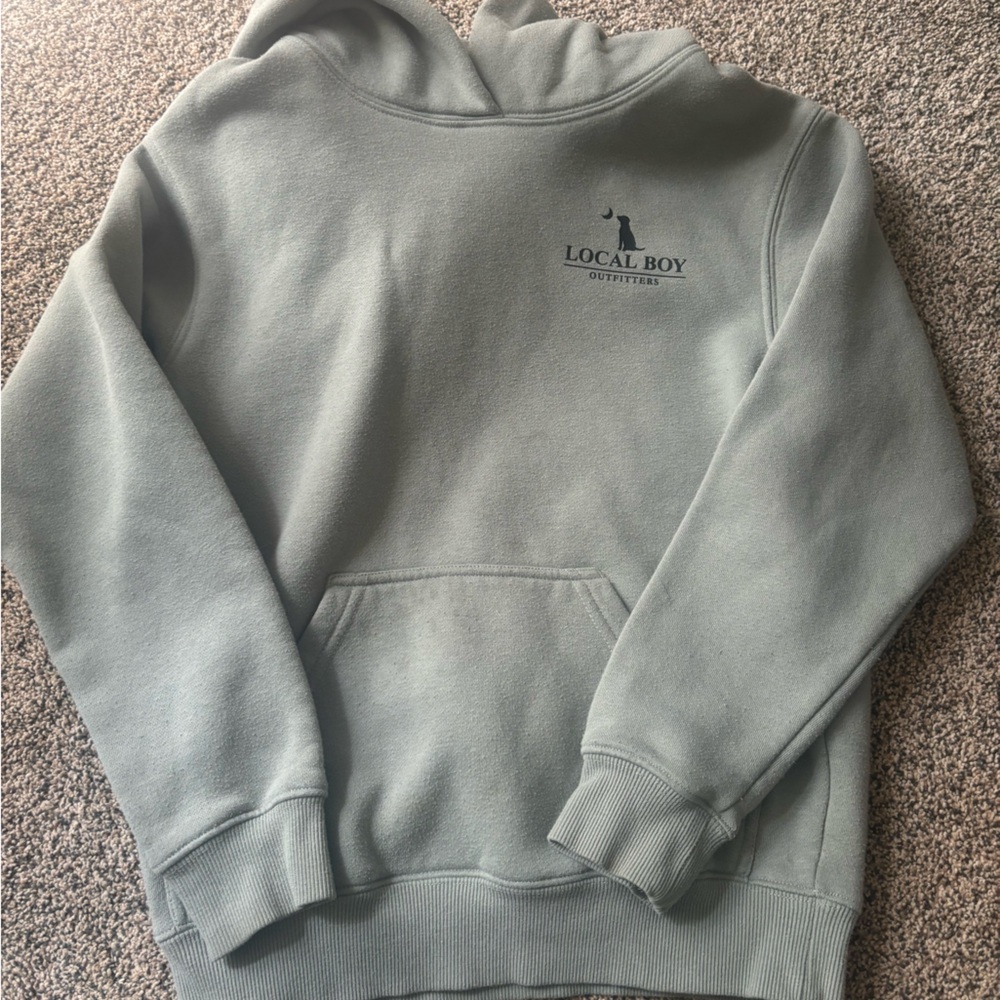 Local Boy Kids' Sage Green Crewneck Sweatshirt